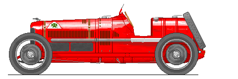 Alfa Romeo P2 short tail